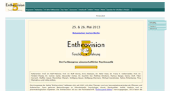 Desktop Screenshot of entheovision.de